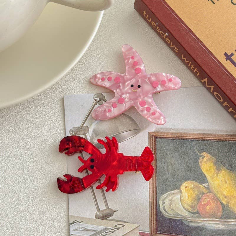Marine Hair Clips