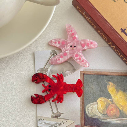 Marine Hair Clips