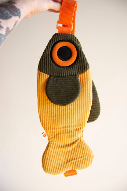 The Fish Bag (Mustard &amp; Green)