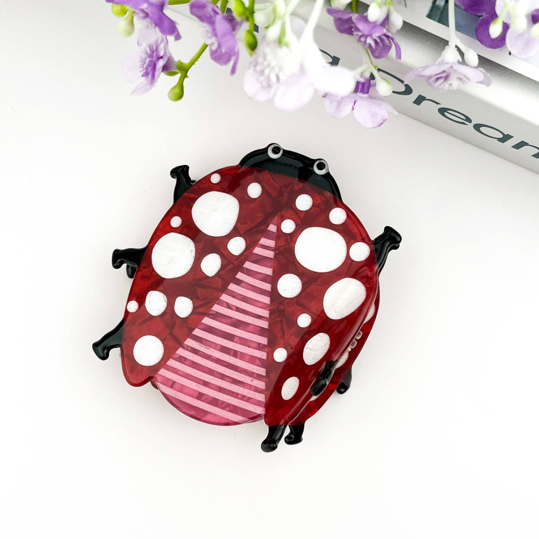 Ladybug Claw Clip