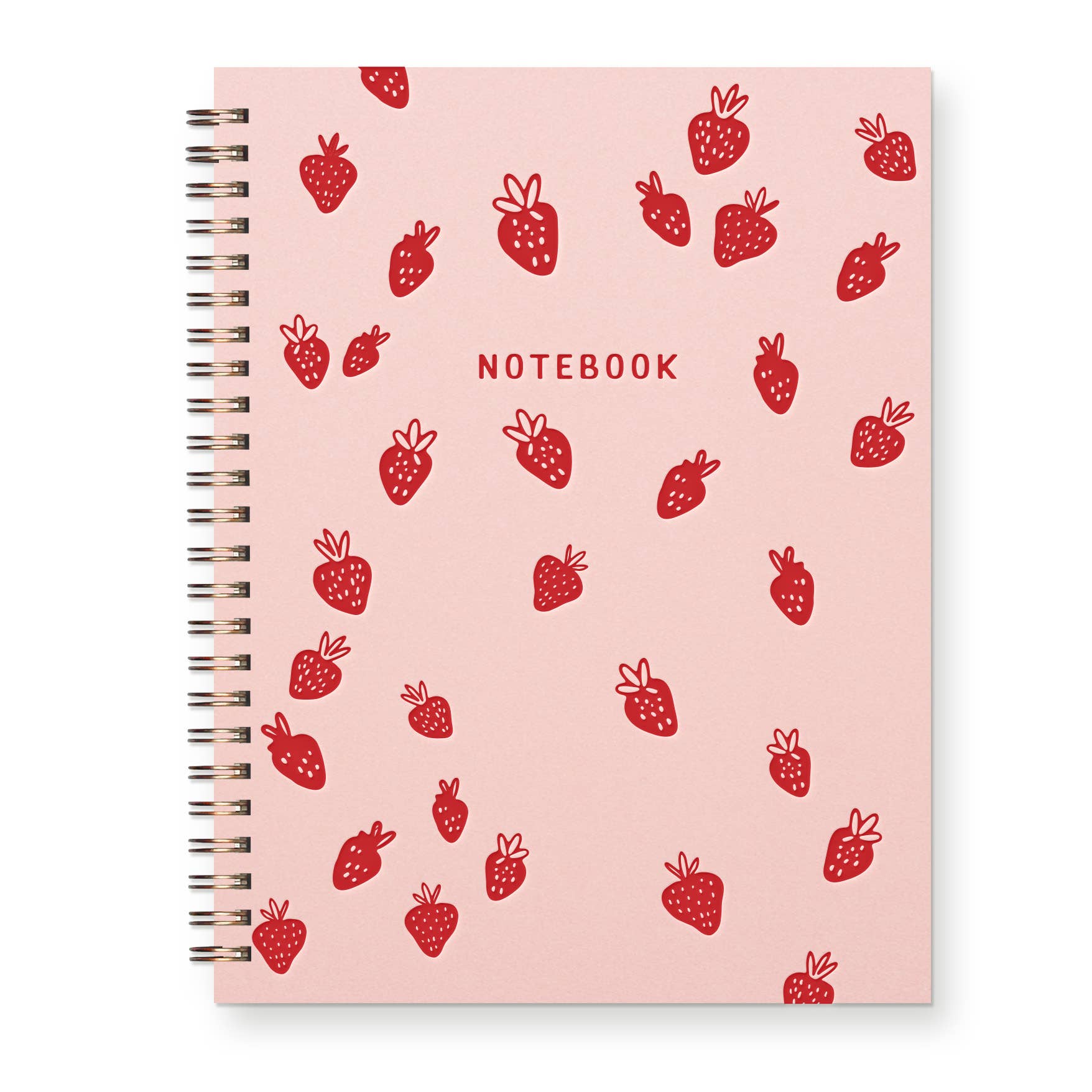 Strawberry Journal: Lined Notebook