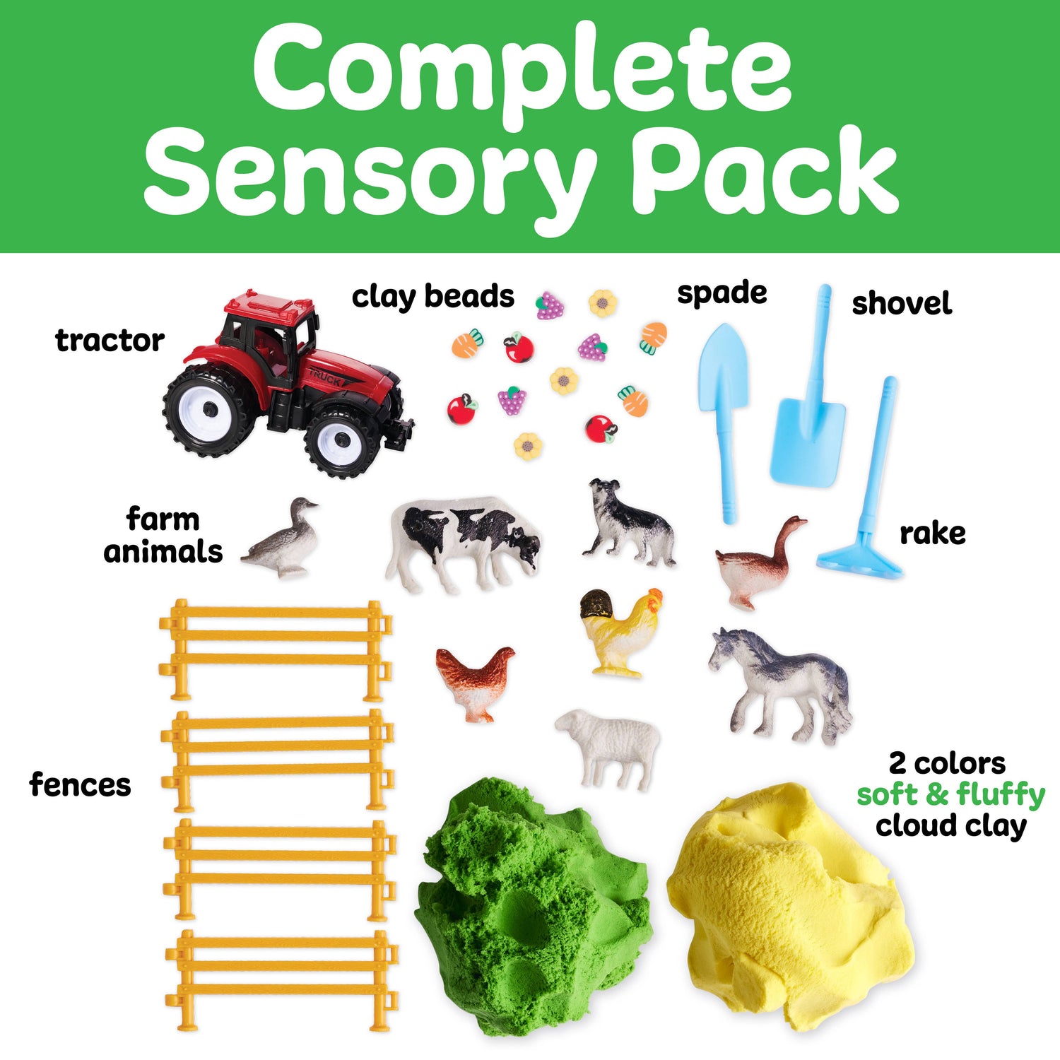 Kids Sensory Pack: Farm