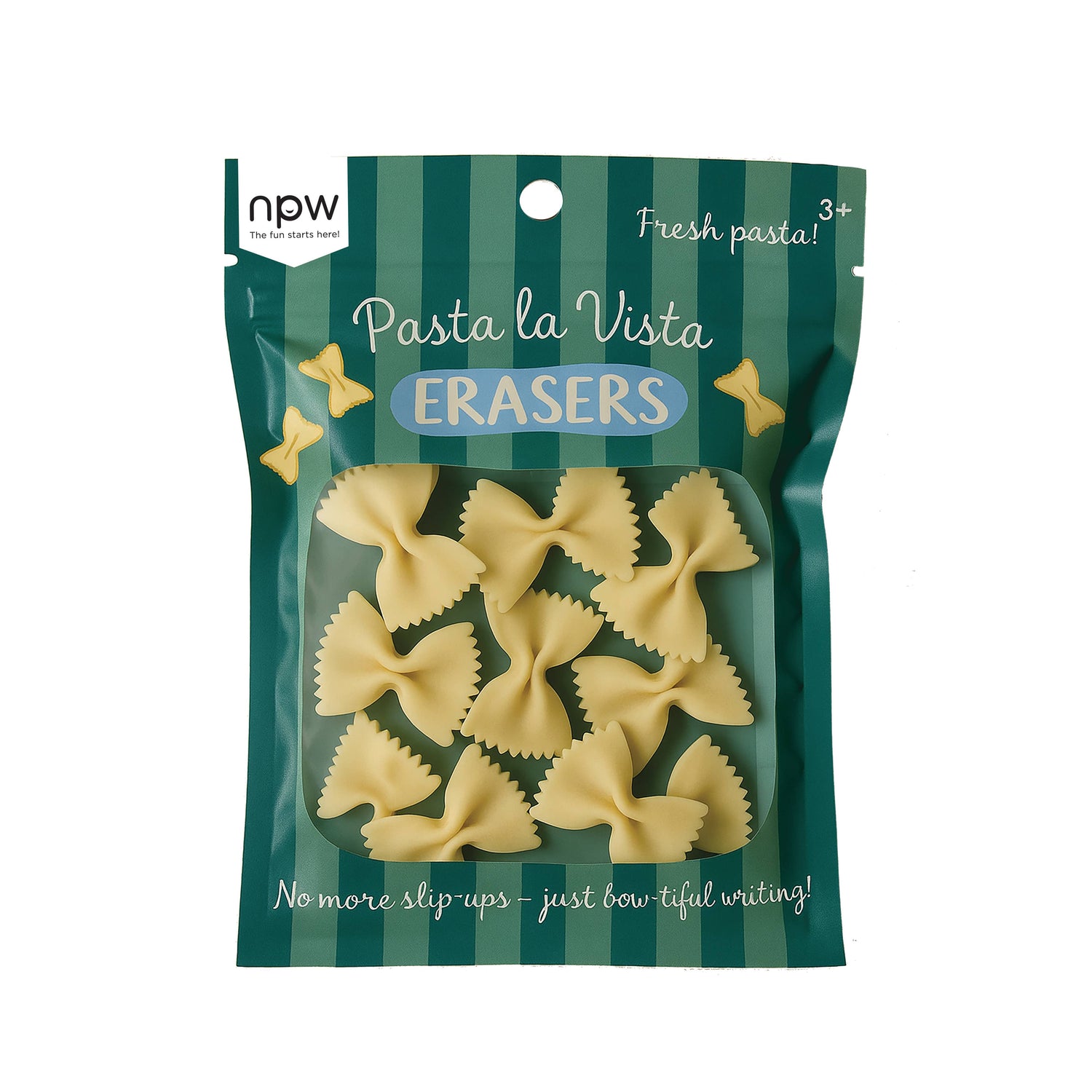 Pasta La Vista Mini Erasers