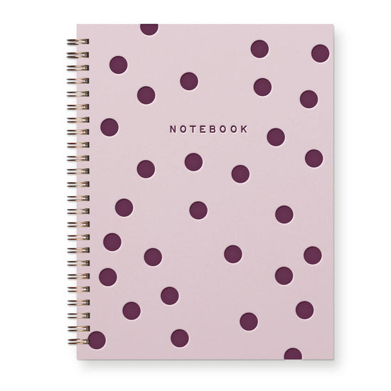 Polka Dots Journal : Lined Notebook