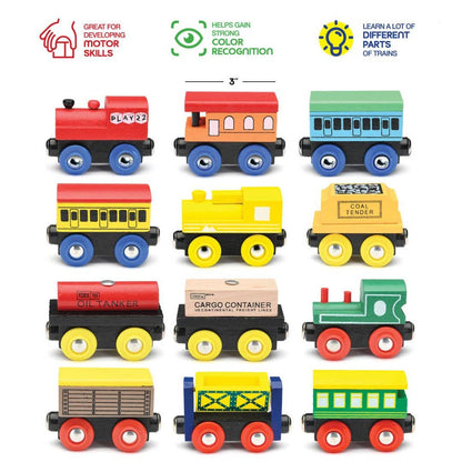 Wooden Train Set