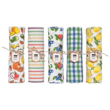 Berries &amp; Fruit Dishtowels
