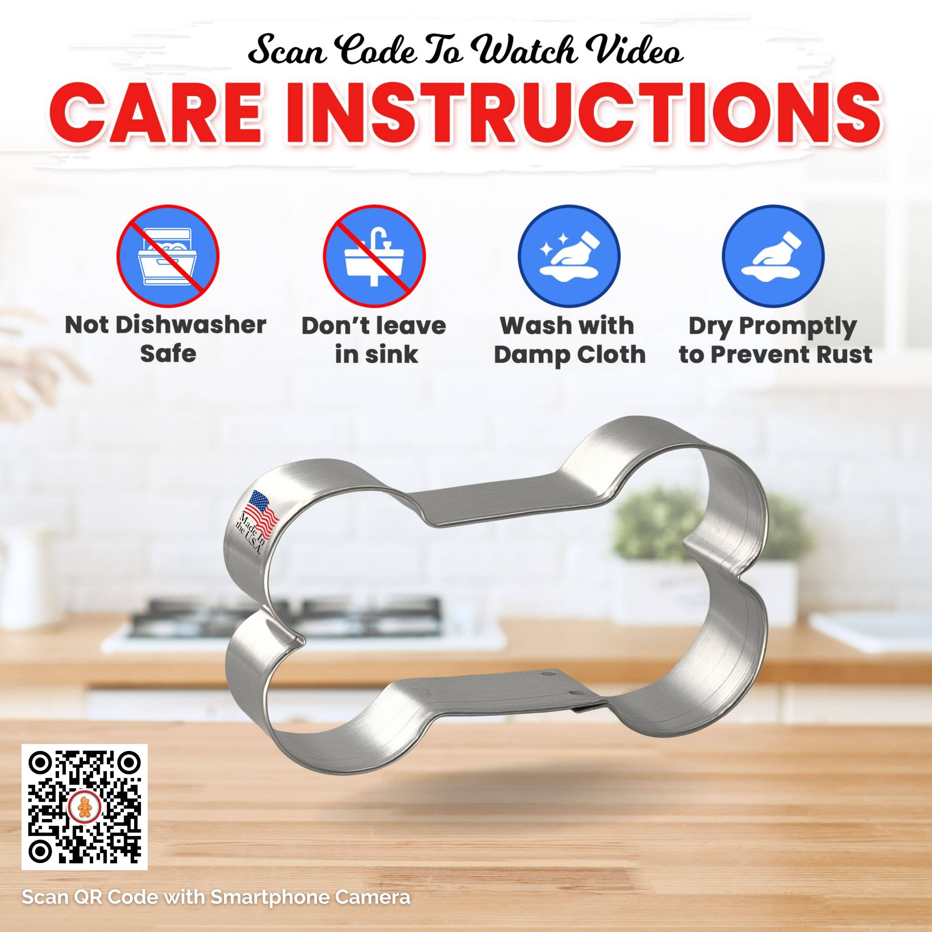 Dog Bone Cookie Cutter