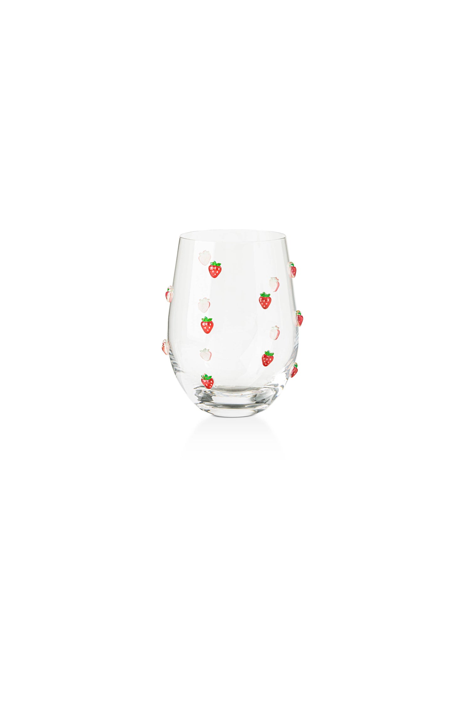 Icon Stemless Wine - Strawberry