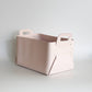 Vegan Leather Storage Basket, Medium