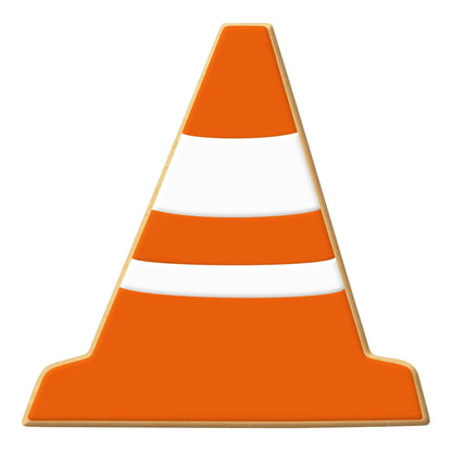 Traffic Cone Cookie Cutter
