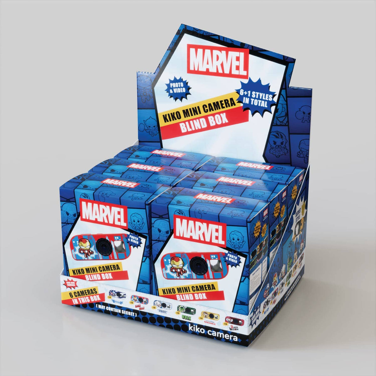 Kiko x Marvel Digicam Blind Box