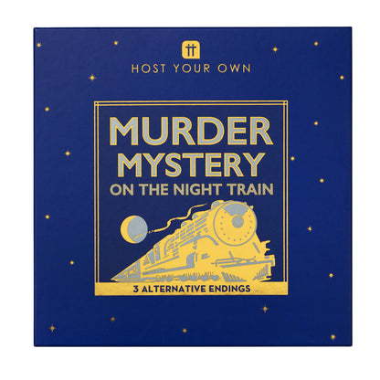 Murder Mystery On The Night Train Game