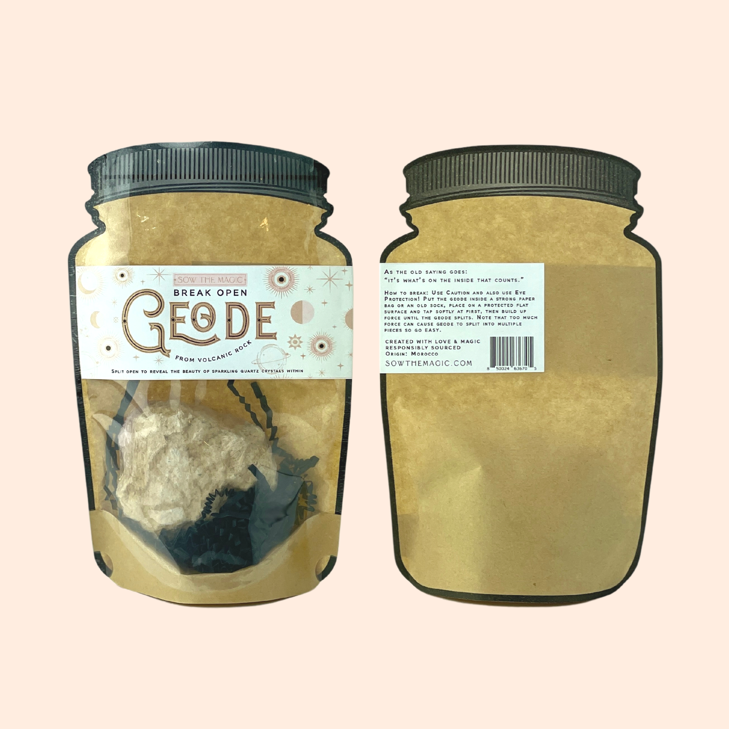 Geode Rock – Hidden Crystal Treasure