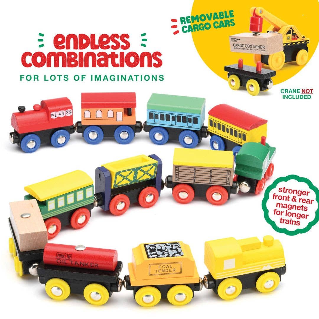 Wooden Train Set