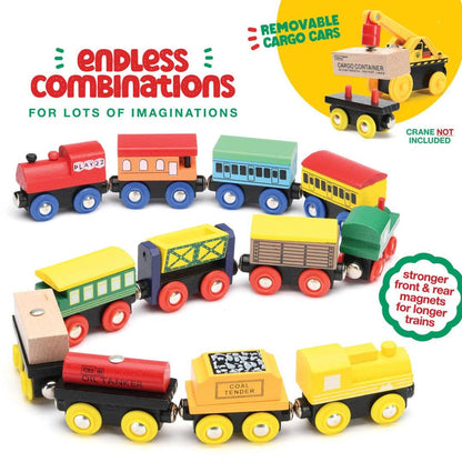 Wooden Train Set
