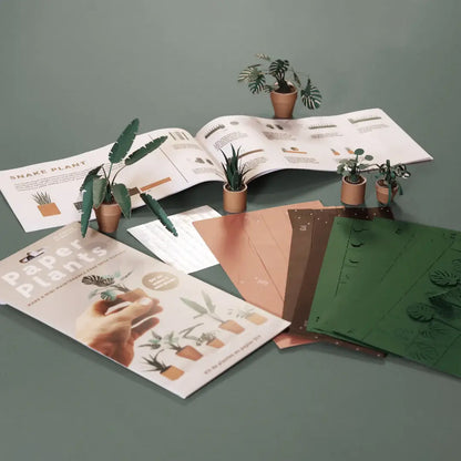 Paper Plants | DIY Origami Kit