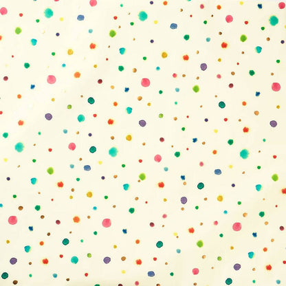 Colorful Watercolor Dots Stone Wrapping Paper