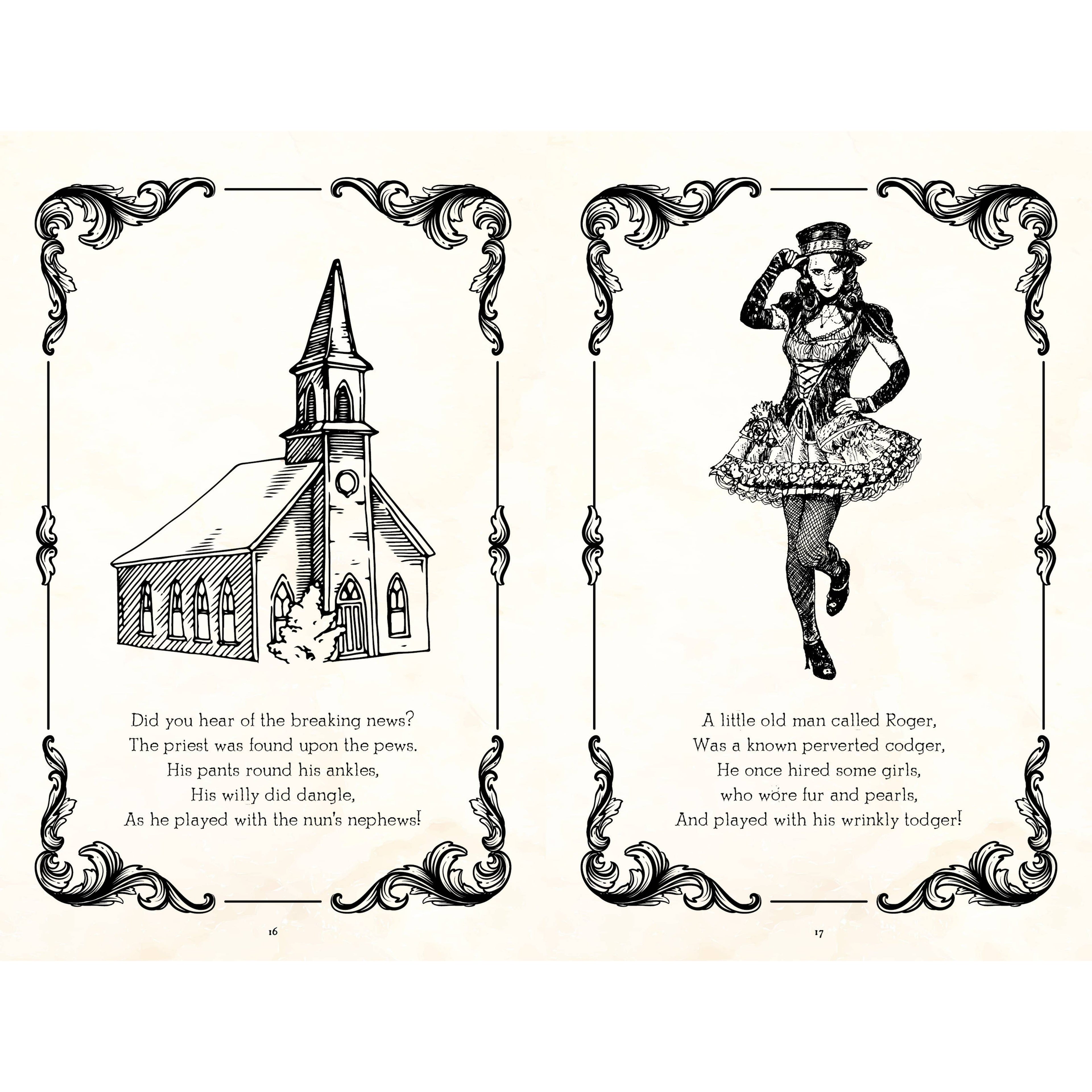 Rude Limericks Humor Gift Book