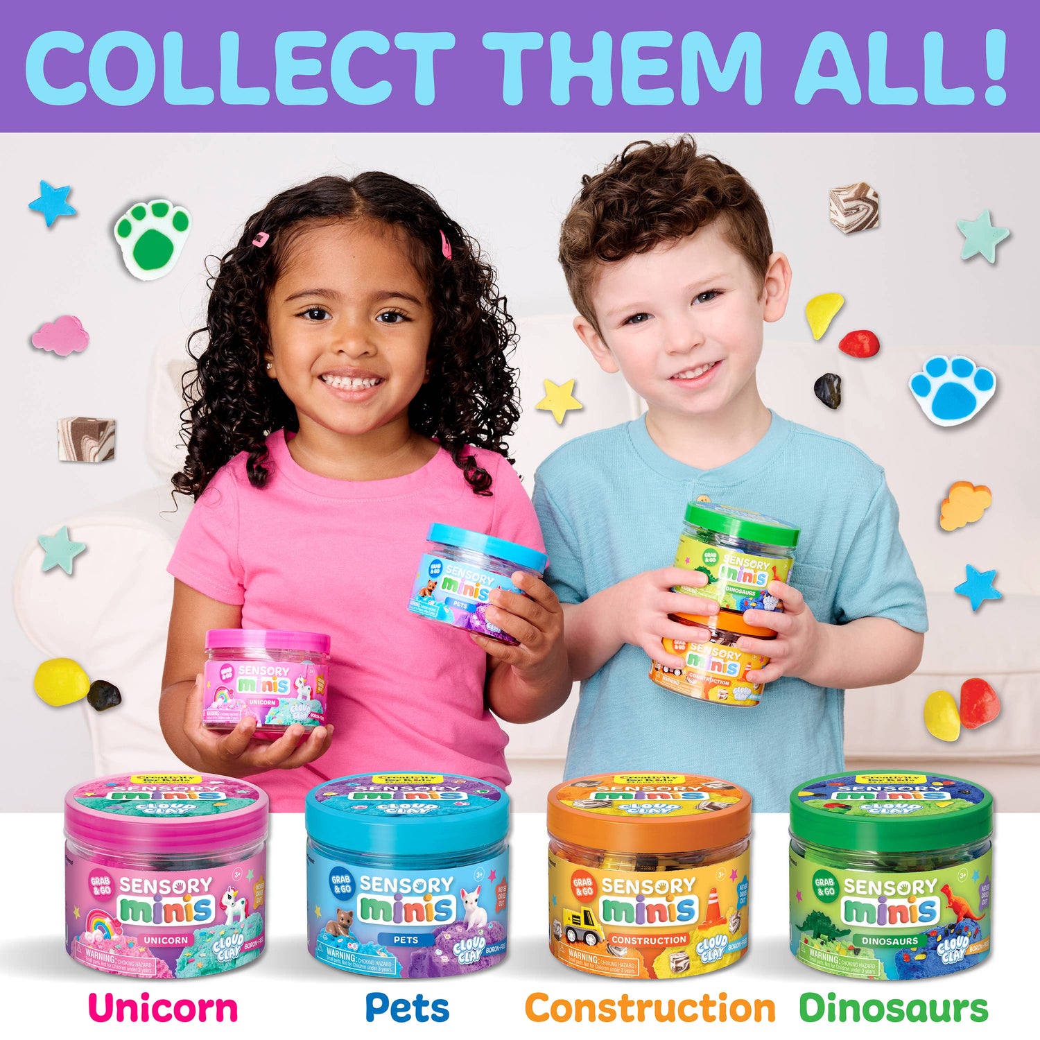 Sensory Cloud Clay: Pets Theme