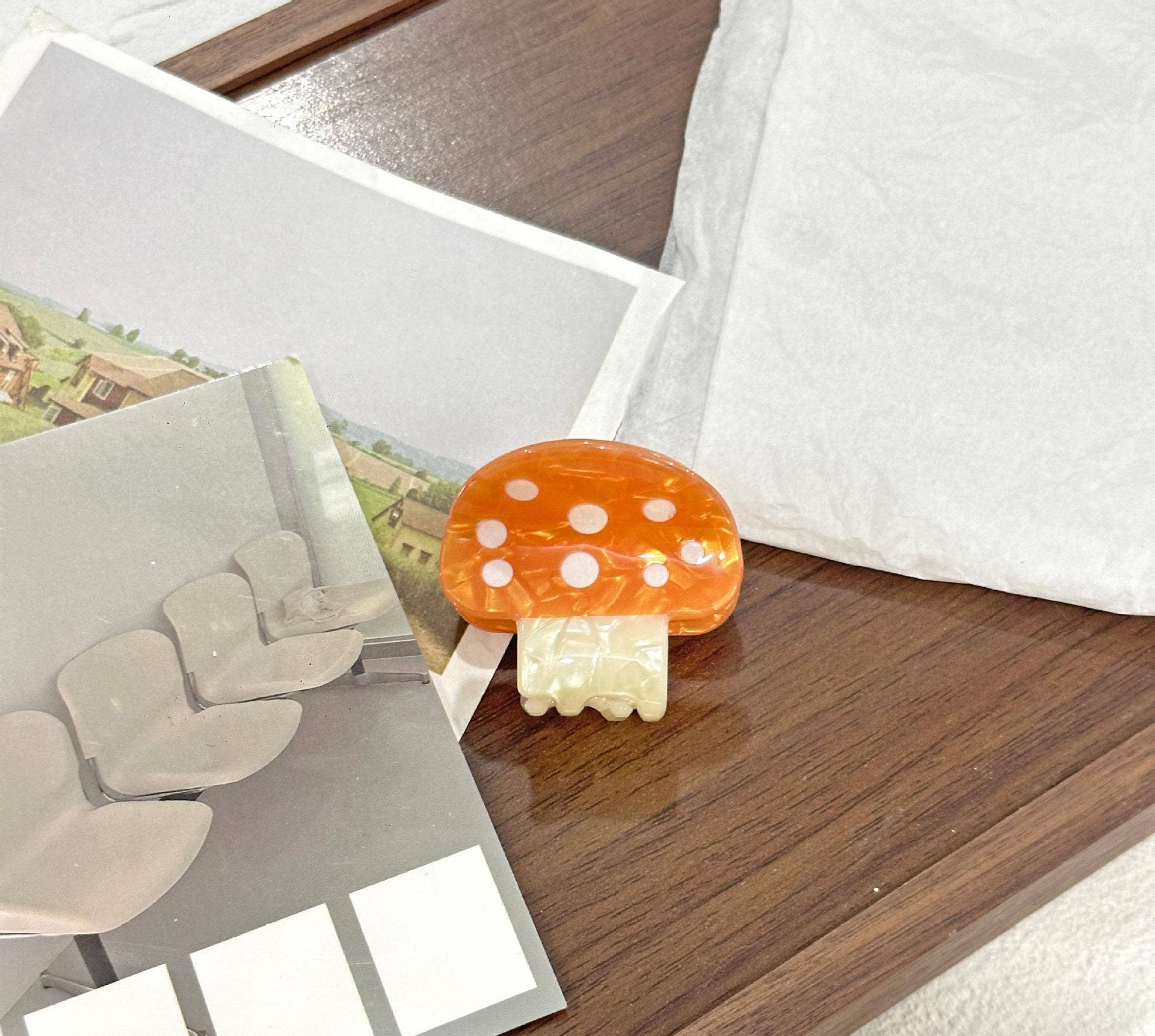 Mushroom Claw Clips