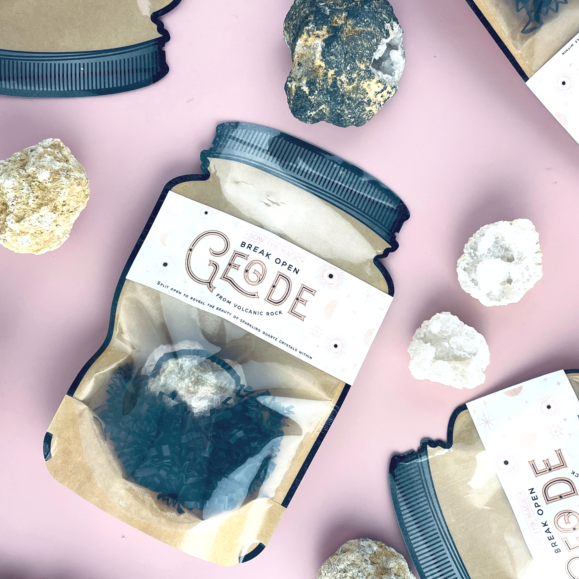 Geode Rock – Hidden Crystal Treasure