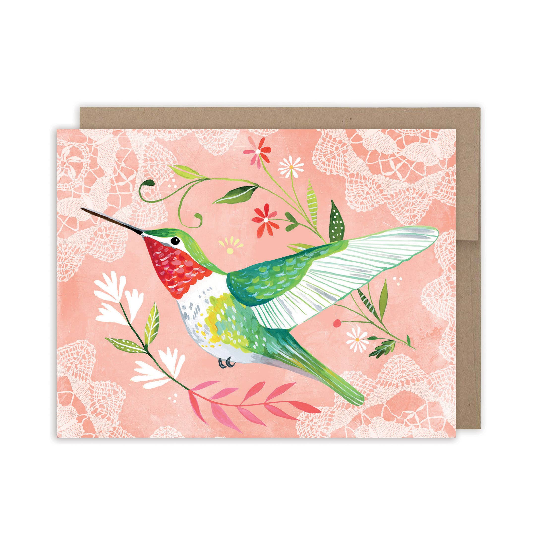 Hummingbird Boxed Notecard - Set of 10