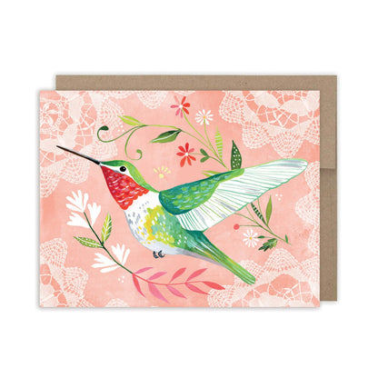 Hummingbird Boxed Notecard - Set of 10