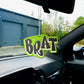 Brat Charli xcx Air Freshener