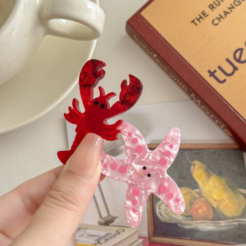 Marine Hair Clips