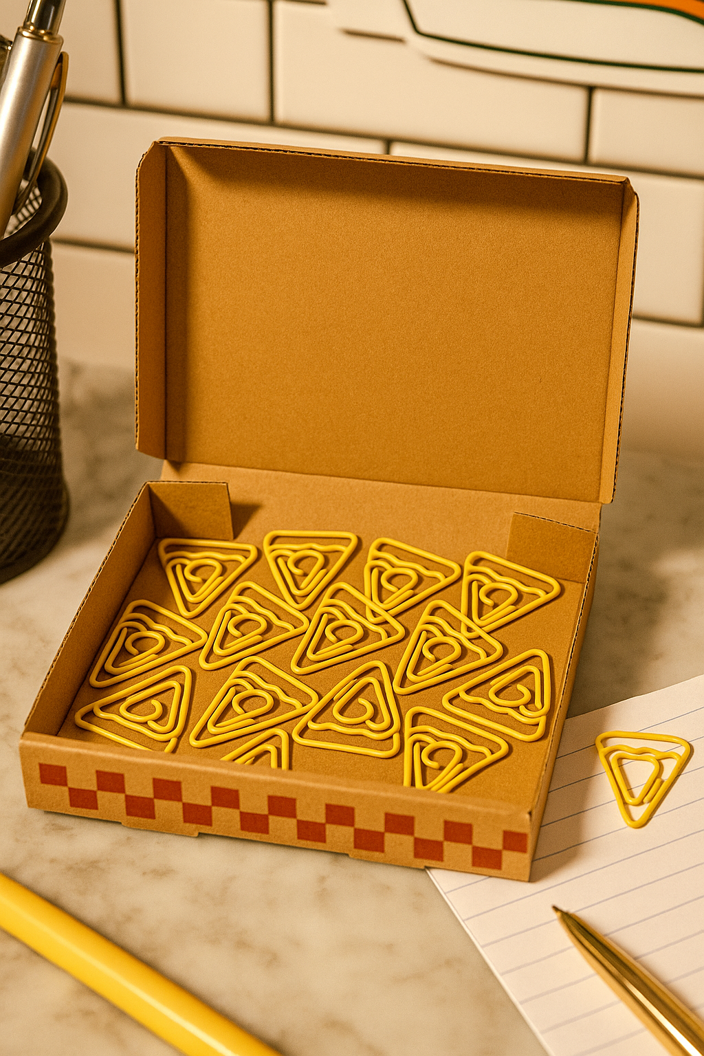 Pizza Paper Clips