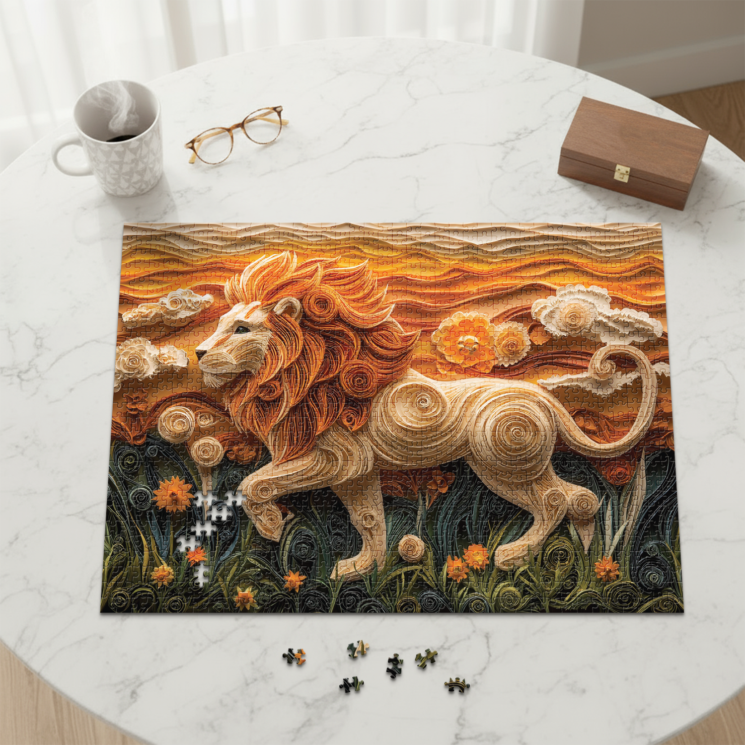 Golden Lion Puzzle