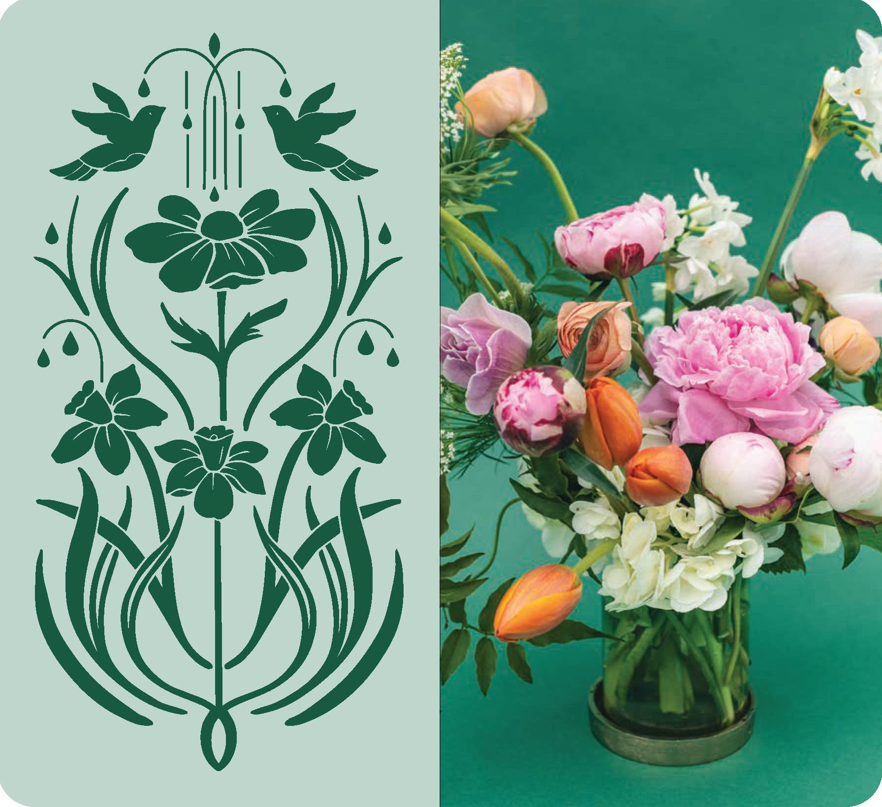 Floral Project Deck