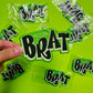 Brat Charli xcx Air Freshener