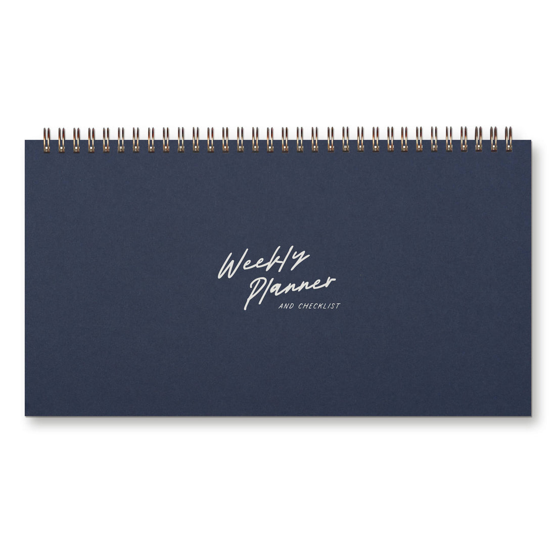 Script Undated Weekly Planner