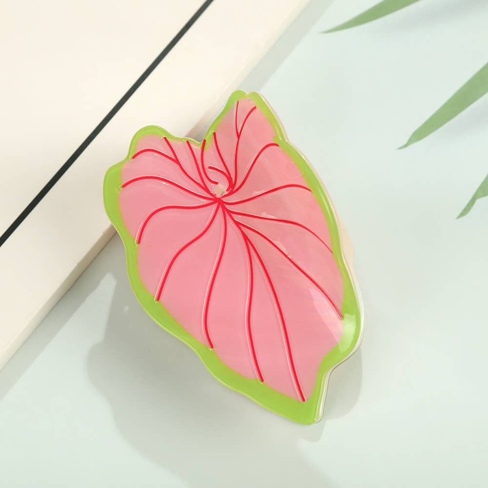 Botanical Leaf Claw Clip