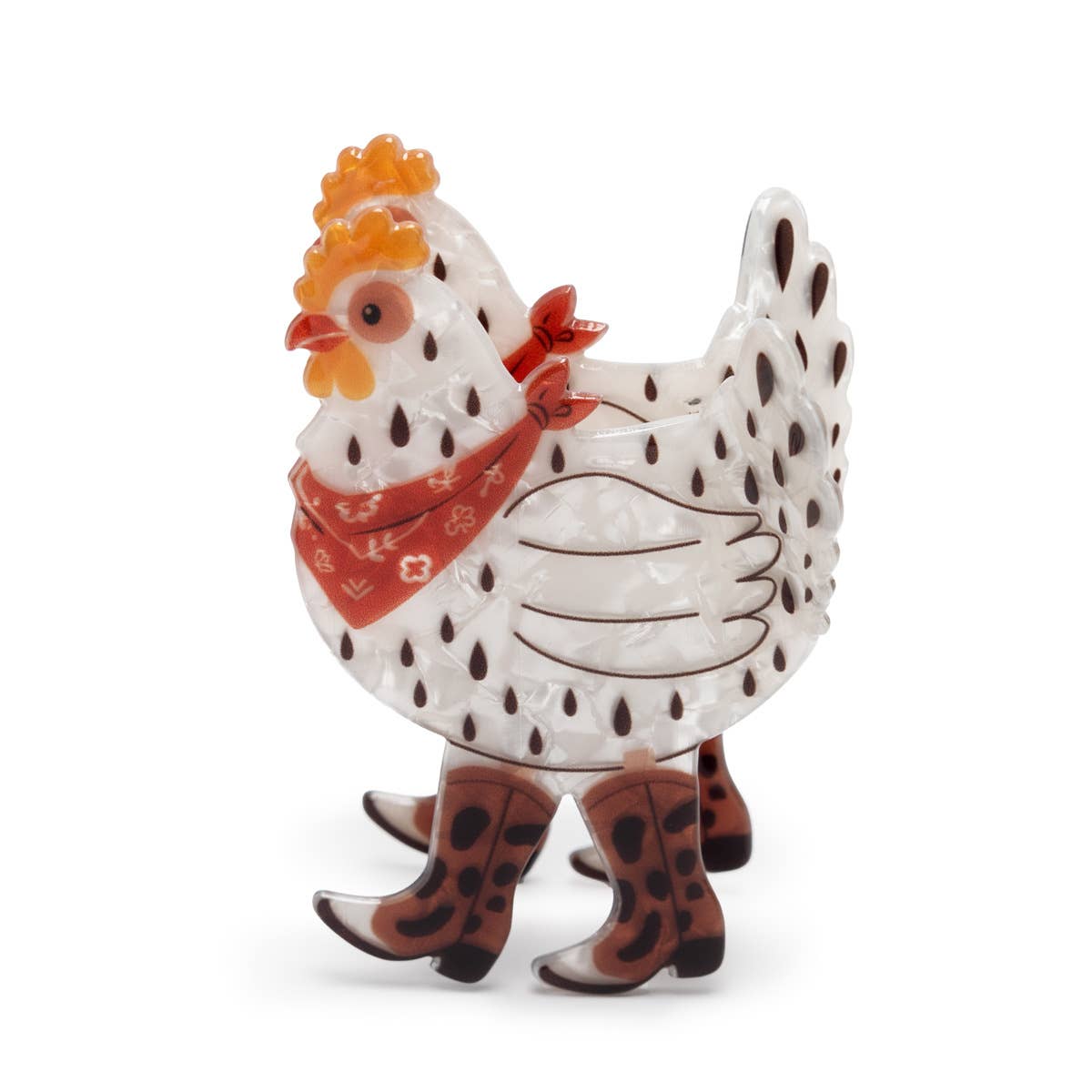 Cowboy Chicken Claw Clip