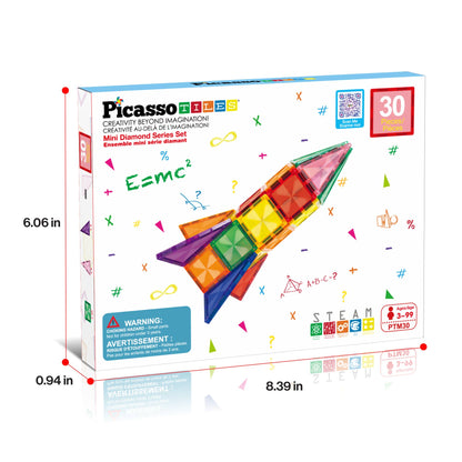 Travel Size Magnetic Tile Building Set