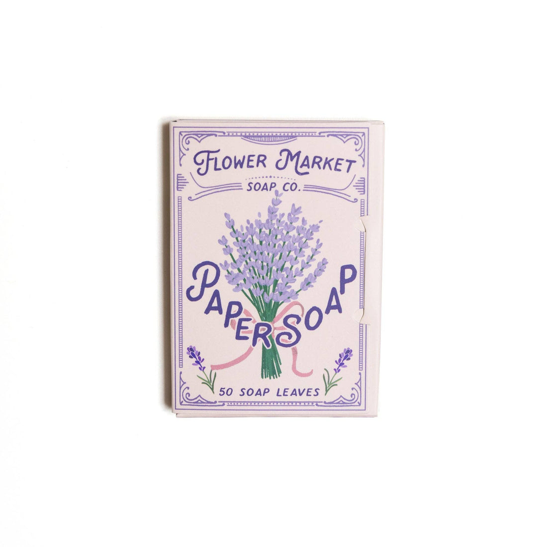 Lavender Scent Paper Soap