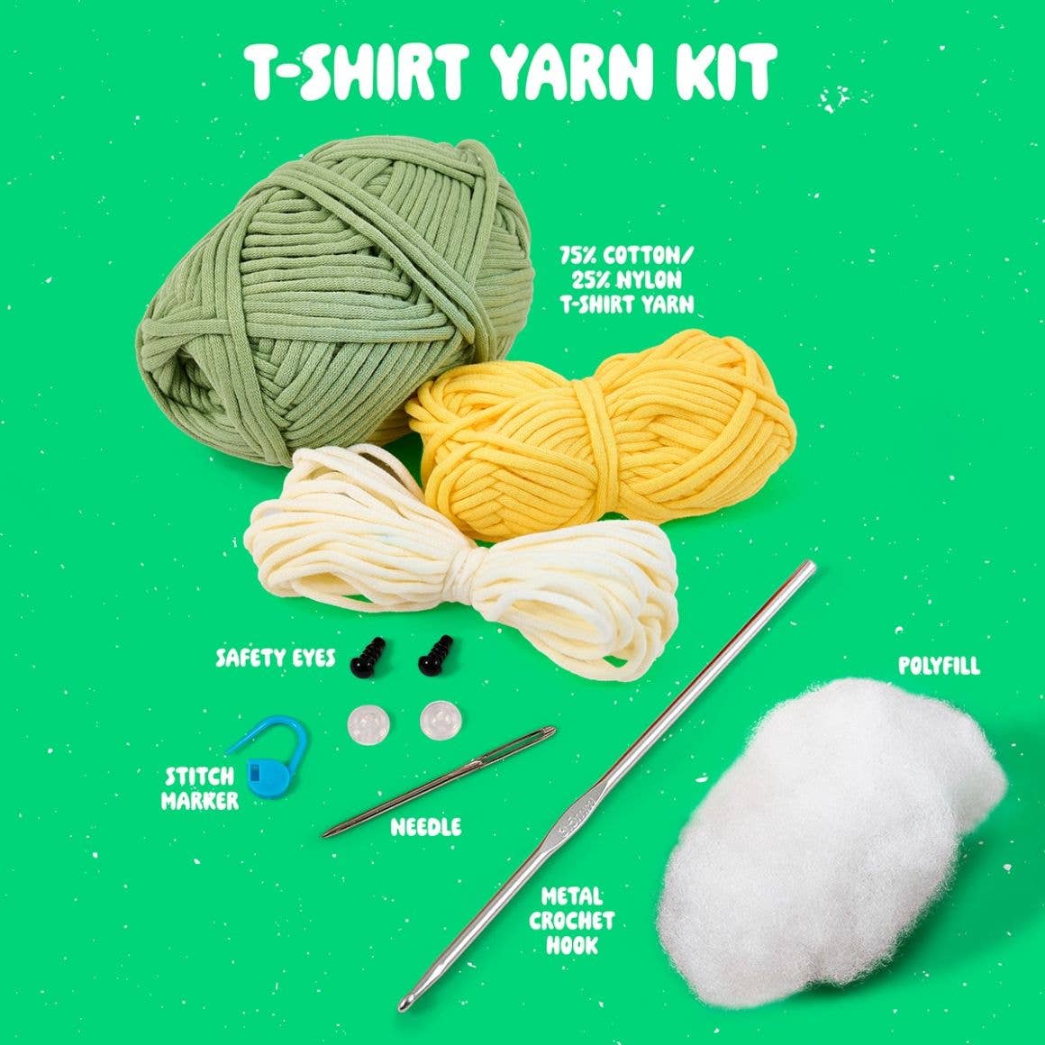 Crochet Kit - Dan the Dino