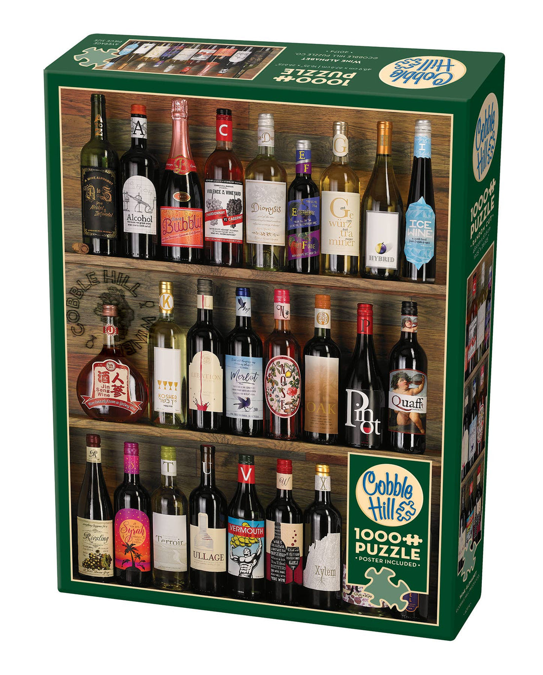 Wine Alphabet puzzle