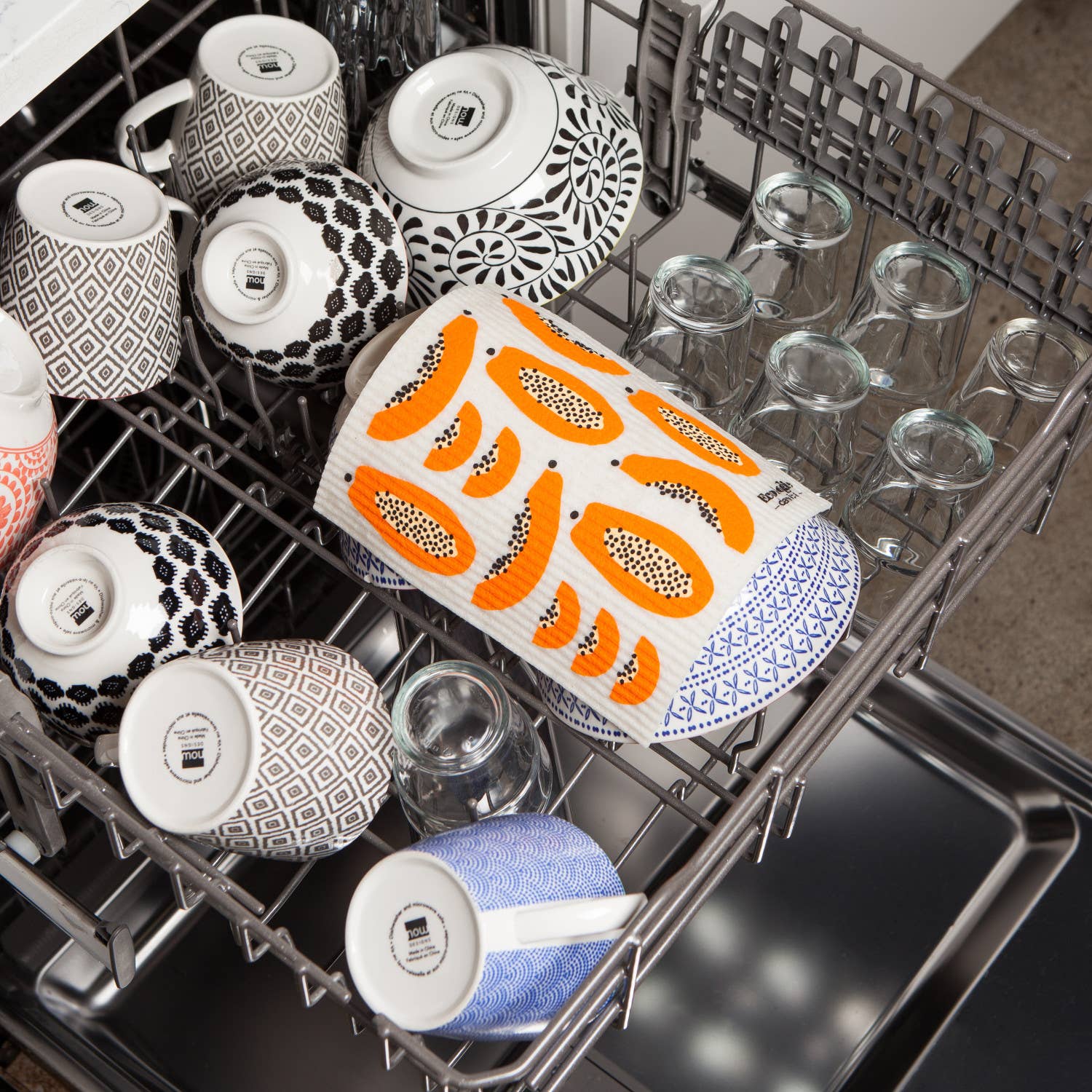 Swedish Dishcloth Papaya
