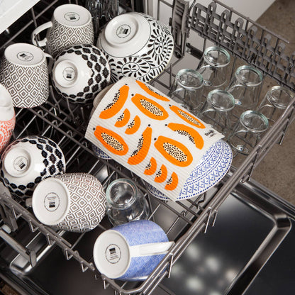 Swedish Dishcloth Papaya
