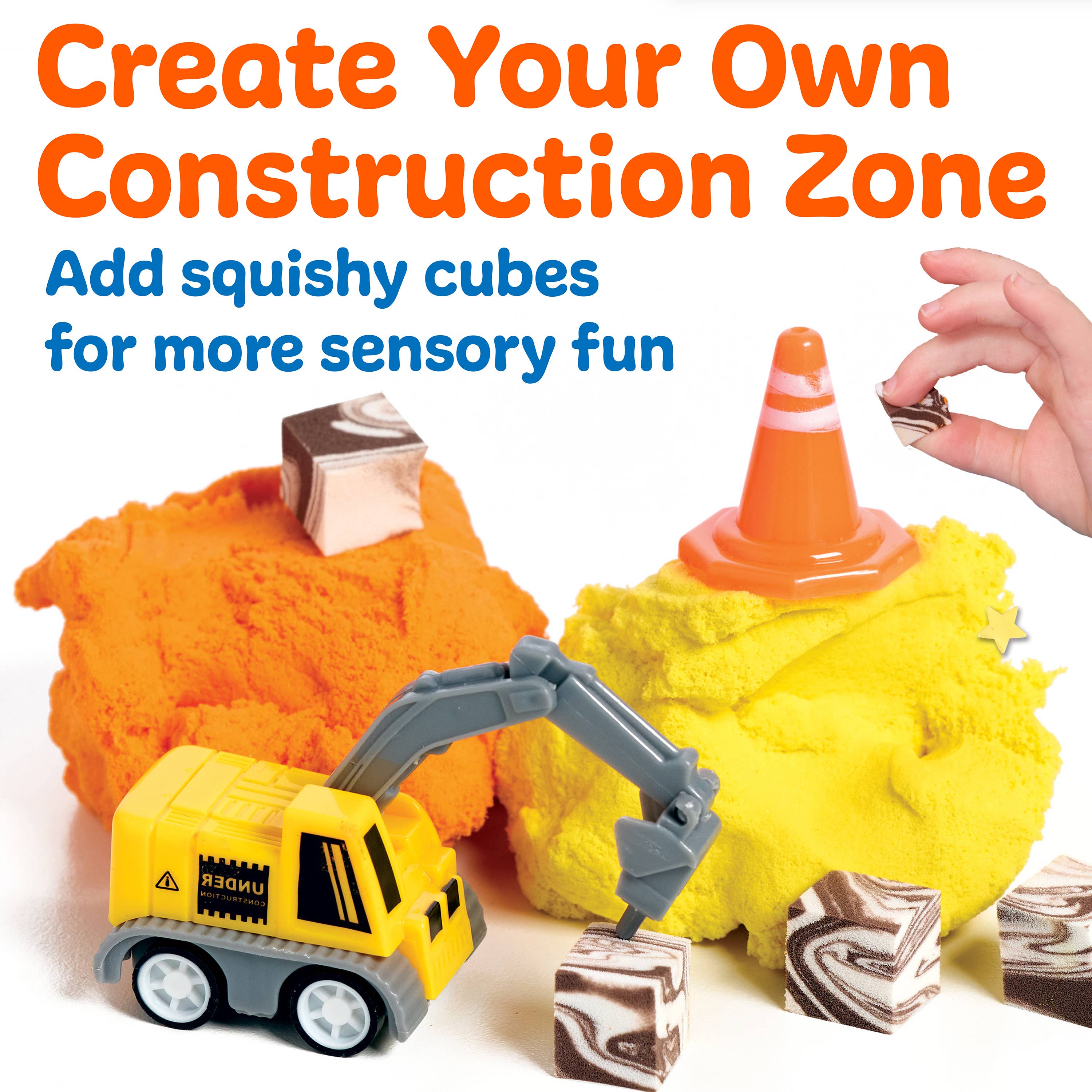 Sensory Cloud Clay: Construction Them