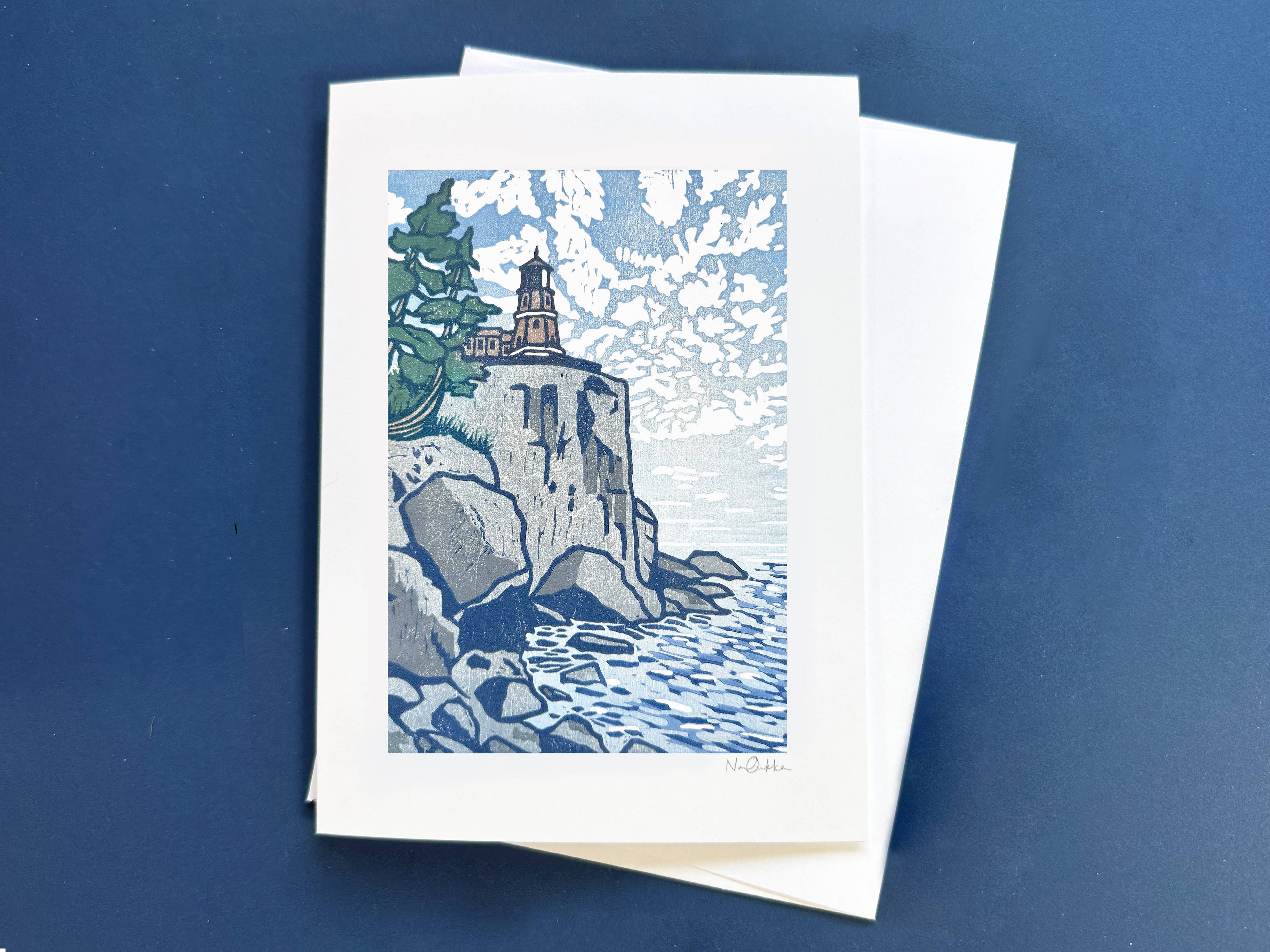 Split Rock Greeting Card