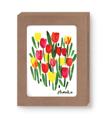 Tulips Boxed Notecard - Set of 10