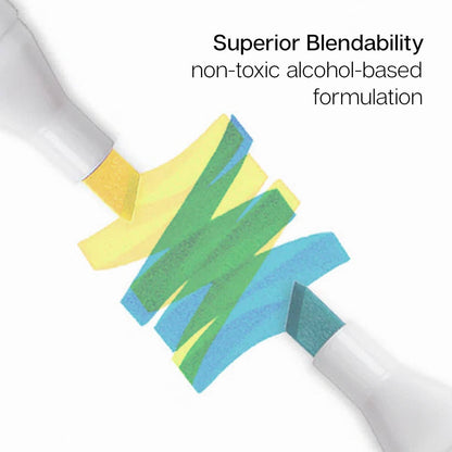 Double-Ended Alcohol Markers: Pastel