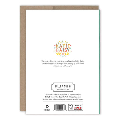 Postage Stamps Birthday Card