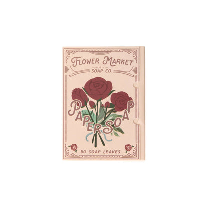 Rose Scent Paper Soap
