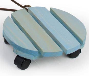 Round Wood Caddy 12"