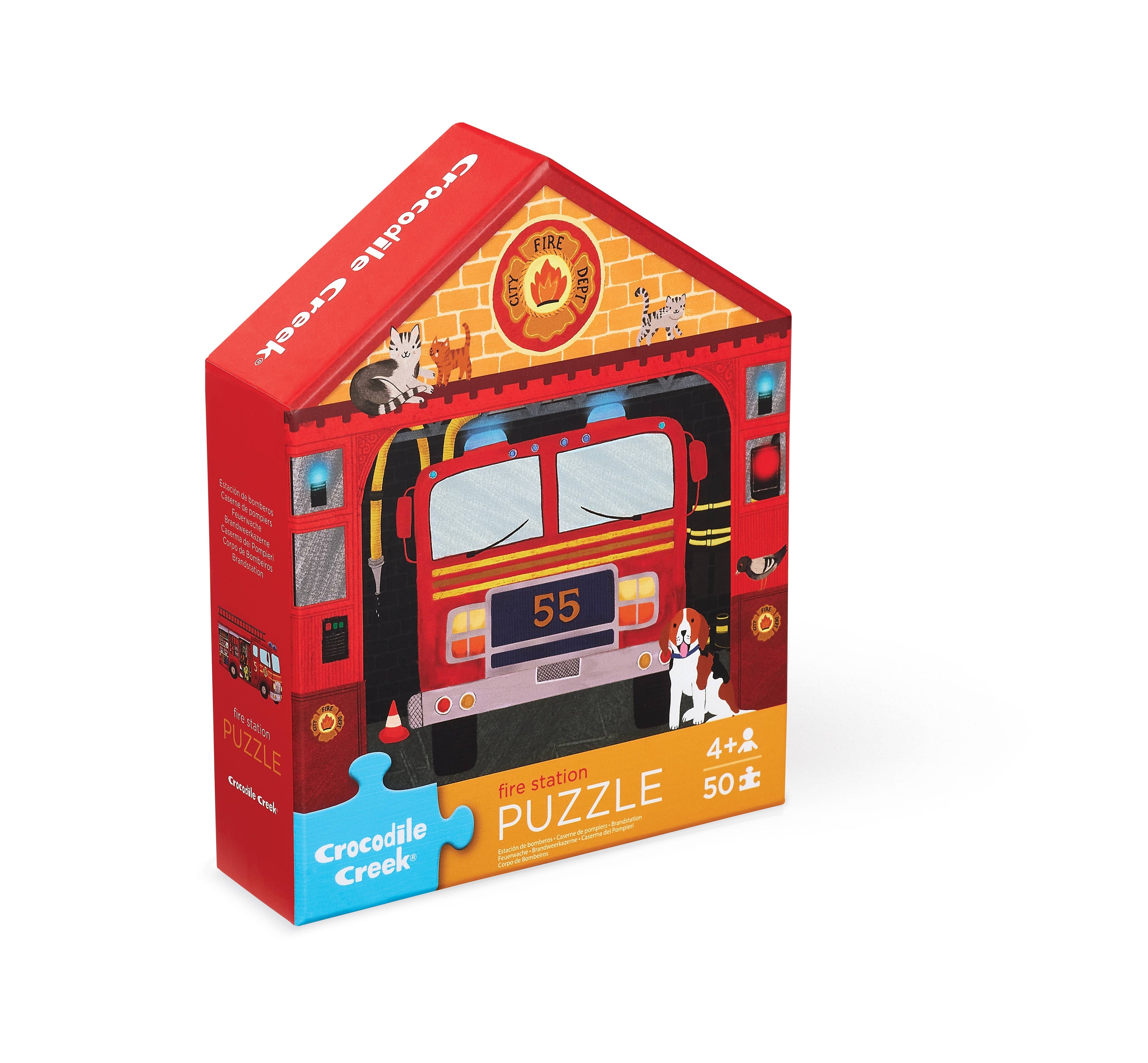 Flat House Puzzle - Fire House